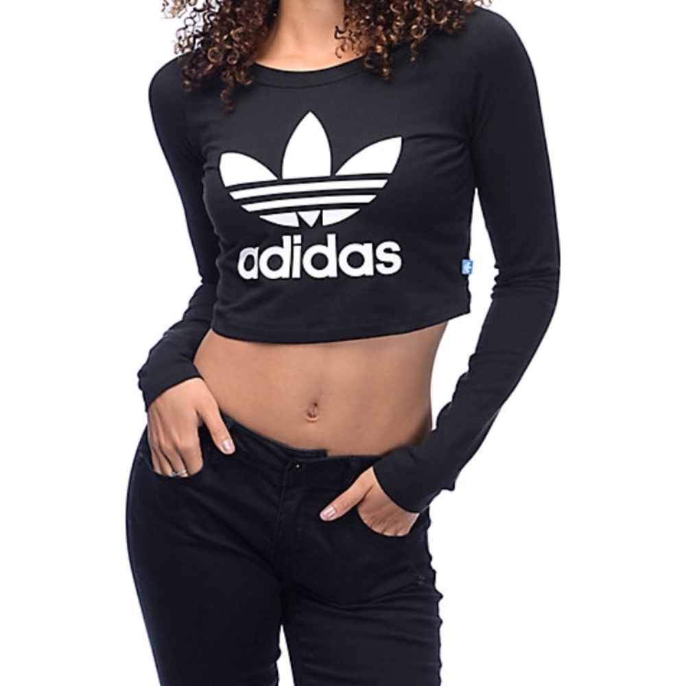 adidas cropped shirt